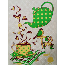 Полотенце п/лен Tea Time