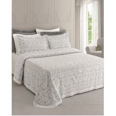Покрывало AF TEXTEIS 879 white/gris 