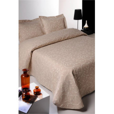 Покрывало Fust 024 ecru/brown